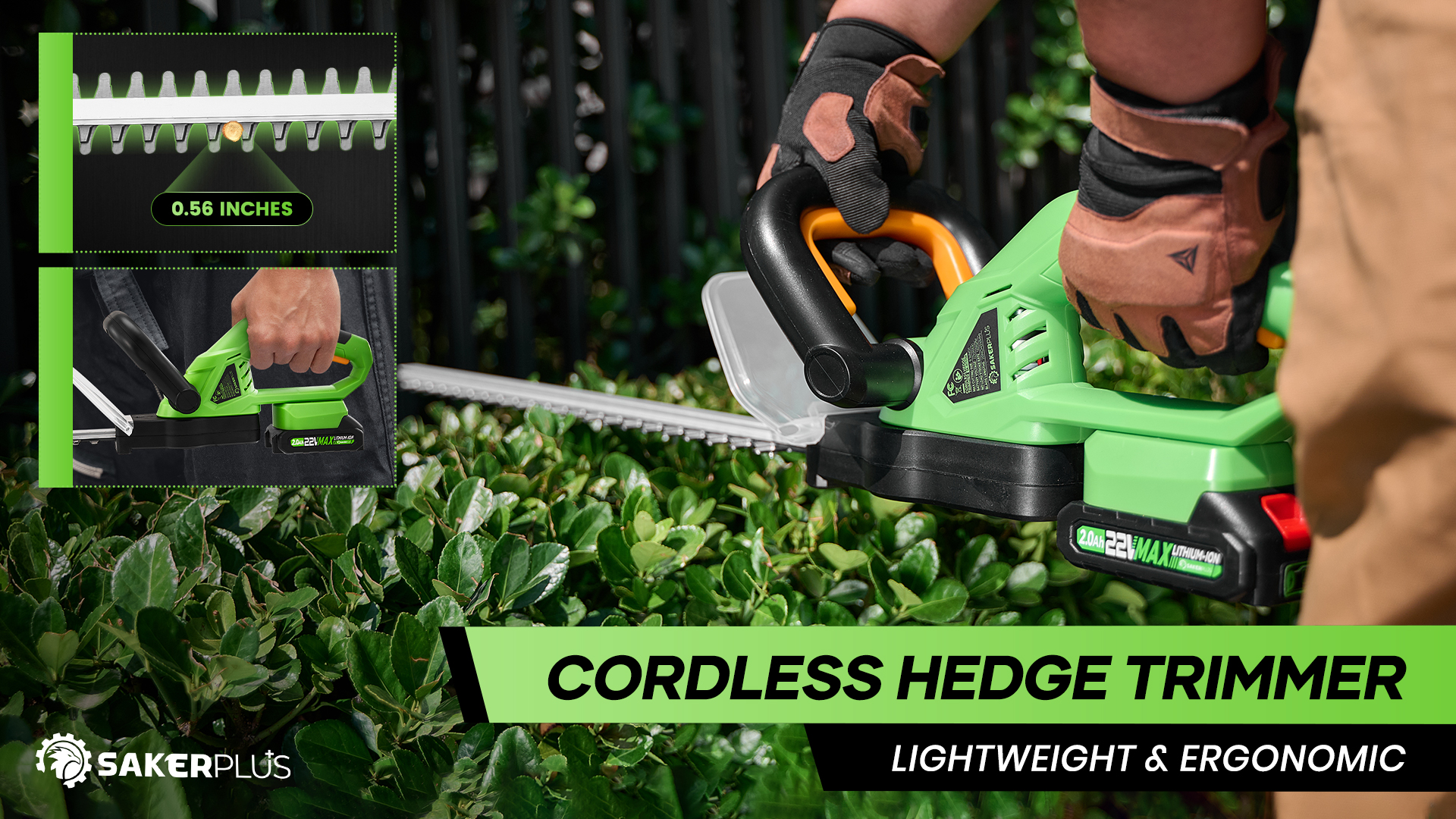 WS クリーブランド SEC Amazon.com: WORX WG801 20V 2 in 1 Cordless Hedge Trimmer, 4